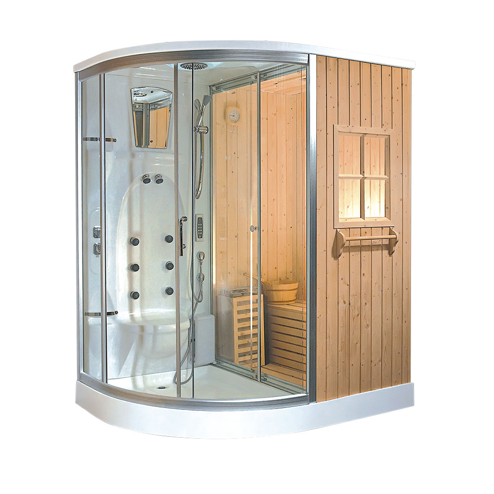 Cabina doccia interna per sauna secca