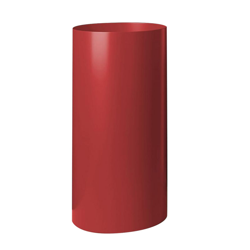 Post di acciaio inossidabile esterno rosso
