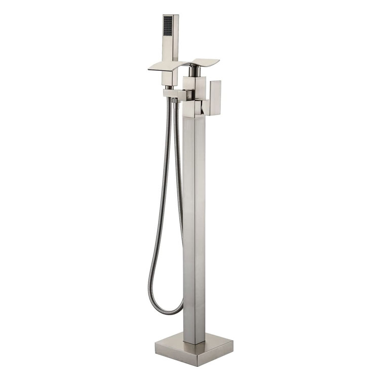 Miscelatore vasca freestanding a cascata